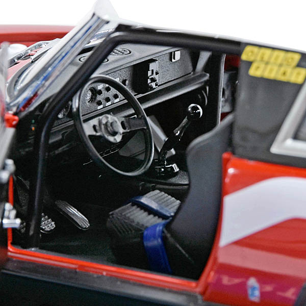 1/18 FIAT 124ABARTH Rally Sanremo 1973 Miniature Model