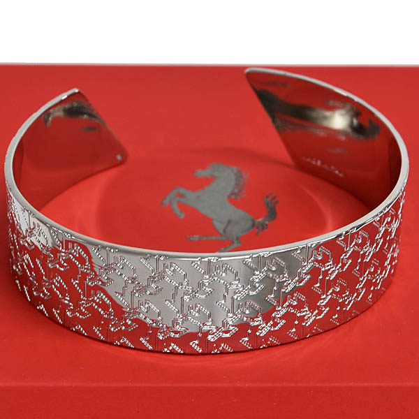 Ferrari Genuine Silver Cuff Bracelet