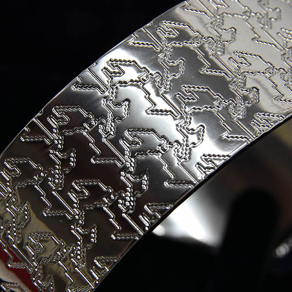 Ferrari Genuine Silver Cuff Bracelet