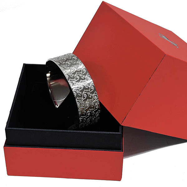 Ferrari Genuine Silver Cuff Bracelet