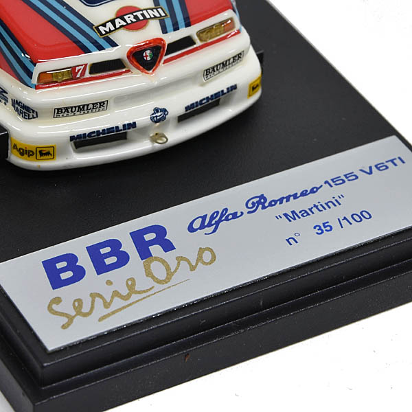 1/43 Alfa Romeo 155 V6 TI MARTINI 1995 A.Nannini�ߥ˥��奢��ǥ�by BBR serie oro