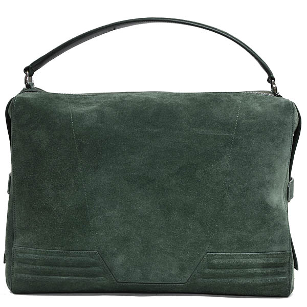 Genuine Ferrari suede shoulder bag (green)