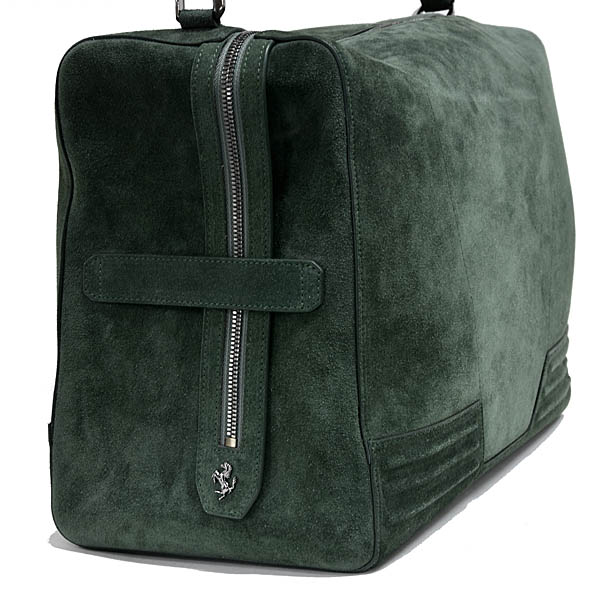 Genuine Ferrari suede shoulder bag (green)