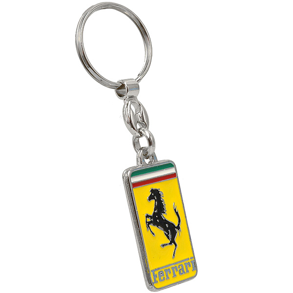 Ferrari Emblem Metal Keyring