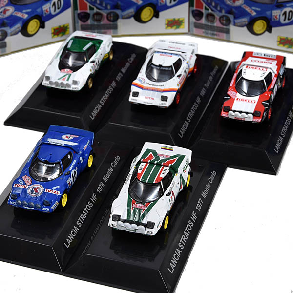 1/64 LANCIA STRATOS RALLY CAR COLLECTION SS13 (Set of 5)