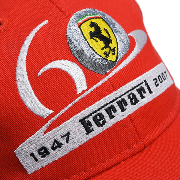 Ferrari純正Ferrari60周年記念ベースボールキャップ