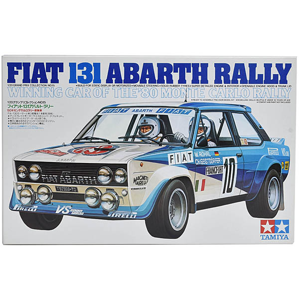 1/20 FIAT 131 ABARTH RALLY Plastic Model Kit