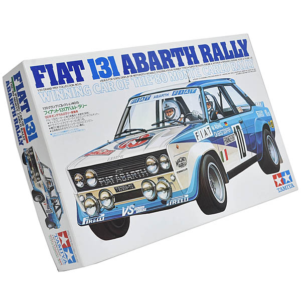 1/20 FIAT 131 ABARTH RALLY Plastic Model Kit