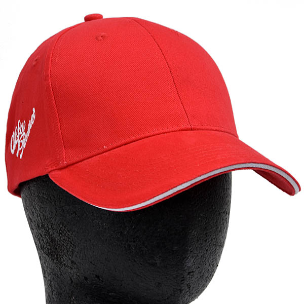 Alfa Romeo Official Historic Logo Baseball Cap (Red)