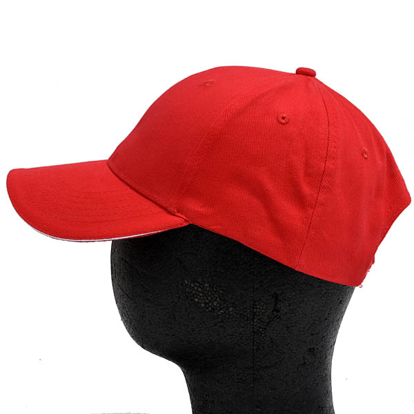 Alfa Romeo Official Historic Logo Baseball Cap (Red)