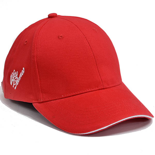 Alfa Romeo Official Historic Logo Baseball Cap (Red)