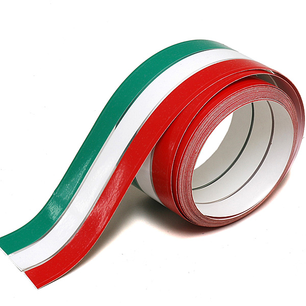 イタリア国旗カラーストライプデカール(50mm/5m)