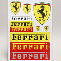 Ferrari SF&Logo Sticker Set(11pieces)