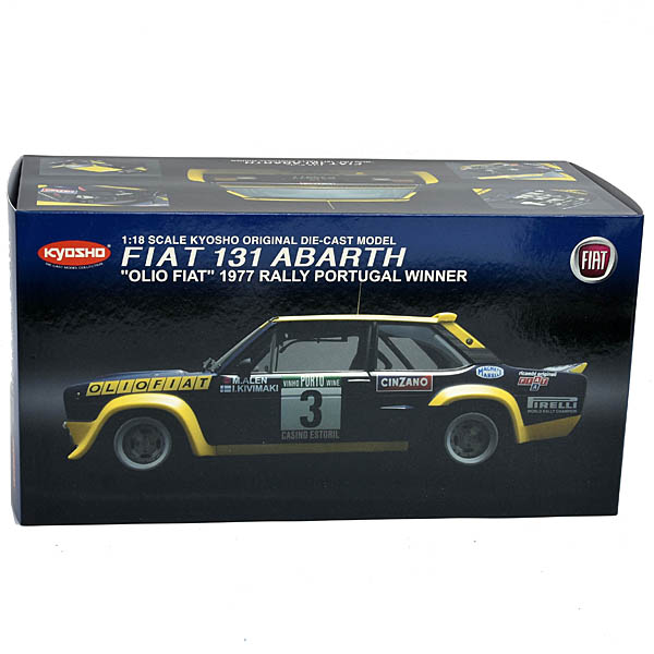 1/18 FIAT131 ABARTH 1977 OLIO FIAT Rally Portugal Winner�ߥ˥��奢��ǥ�
