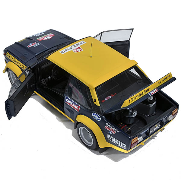 1/18 FIAT131 ABARTH 1977 OLIO FIAT Rally Portugal Winner�ߥ˥��奢��ǥ�