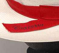 Ferrari 60anni CONCORSO D’ELEGANZA  Straw Hat with M.Schumacher Signature