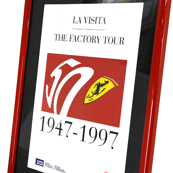 Ferrari 50anni Factory Tour Catalogue & Post Card 