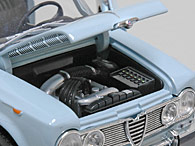 1/24 Quattroruote Collection Alfa Romeo GIULIA SUPER Miniature Model