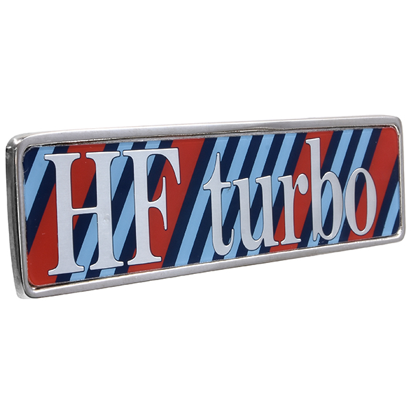 LANCIA HF turbo Logo Script Plate (MARTINI)