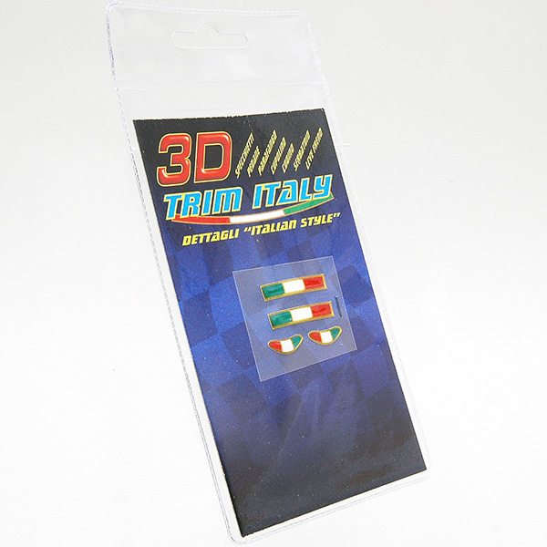 TRIM ITALY 3D Sticker Set (4pcs.)