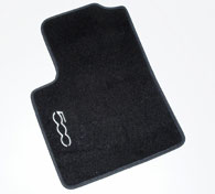FIAT NEW 500 Floor Mats(Black/LHD)