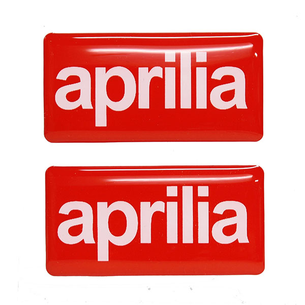 Aprilia 3Dロゴステッカー(Small/2枚セット)