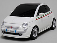 1/24 FIAT NEW 500 R/C Model (White/Stripe)<br><font size=-1 color=red>10/26到着</font>