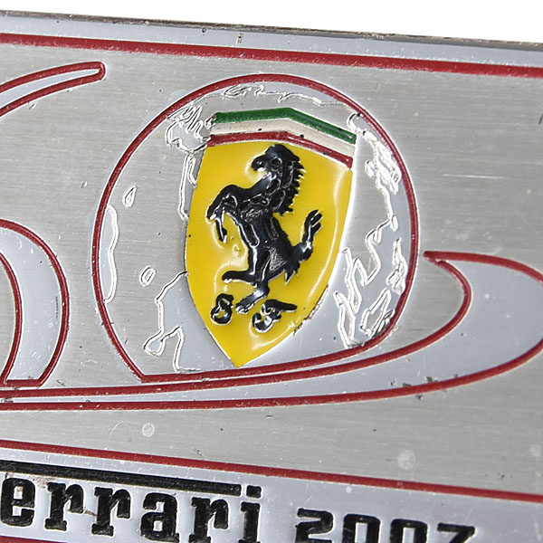 Ferrari 60anni Interior Plate