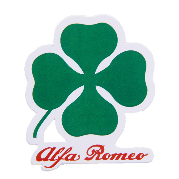 Alfa Romeo Quadrifoglio&ロゴステッカー