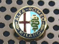 Alfa Romeo MILANO Emblem Pin Badge