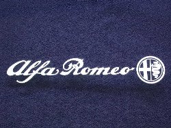 Alfa Romeoロゴ&エンブレムステッカー(切り抜きタイプ/200mm) 