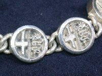 Alfa Romeo Sterling Silver Bracelet (Emblem)