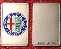 Histric Emblem Plate Collection(Sterling Silver)