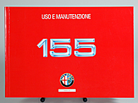 Alfa Romeo 155(前期型)オーナーズマニュアル ※本国版