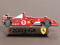 Ferrariオフィシャルピンバッジ(F2003-GA)by BOLAFFI