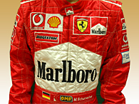 大注目!! Scuderia Ferrari 2003 M.Schumacherレーシングスーツ