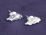 LANCIA (Elefantino) Sterling Silver Pierced Earrings