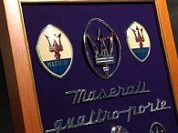 MASERATI Historic Emblem Frame