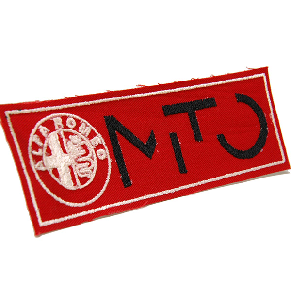 Alfa Romeo Emblem & MiTo Logo Patch (Red)