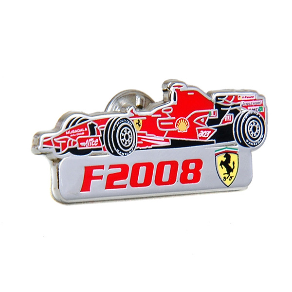 Ferrari F2008 Pin Badge by BOLAFFI
