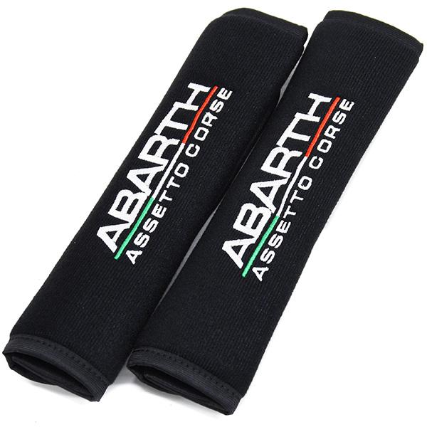 ABARTH ASSETTO CORSEシートベルトパッド<br><font size=-1 color=red>03/02到着</font>