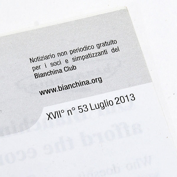 BIANCHINA 50 anni Leaflet by ASI