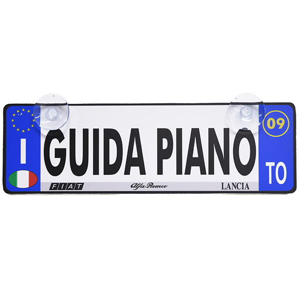 イタリアライセンスプレート型 GUIDA PIANOプレート