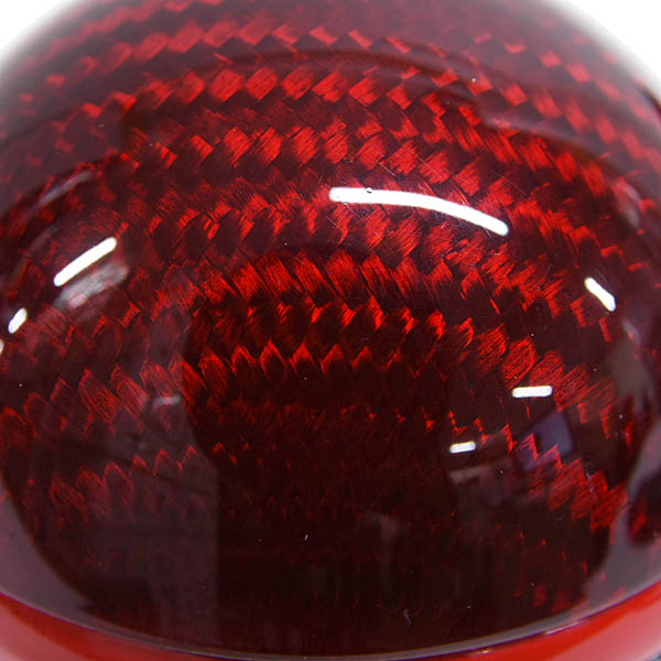 BLACK Gearknob TRETOK (Red Carbon / Red Line)