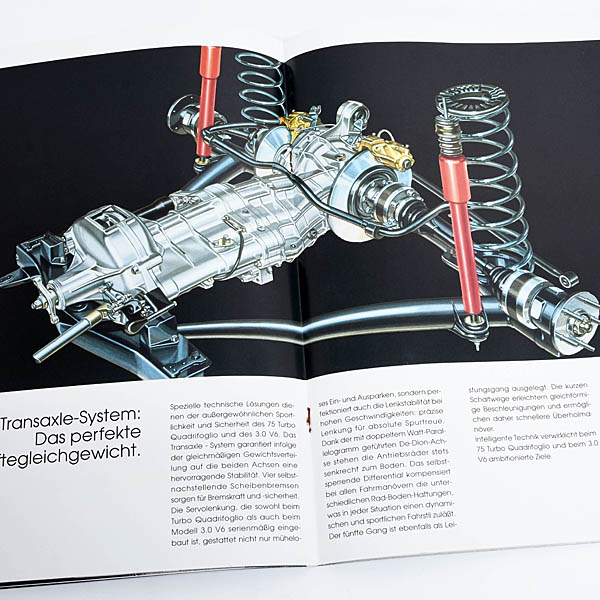 Alfa Romeo 75 Catalogue