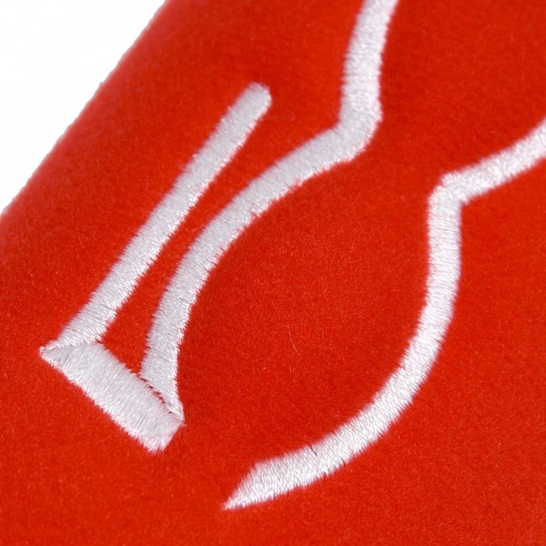 FIAT 500 Seat Belt Pad (Red)