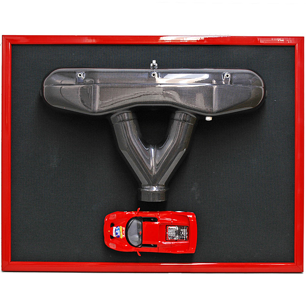 Ferrari F50 額装カーボンサージタンク&ミニチュアモデル