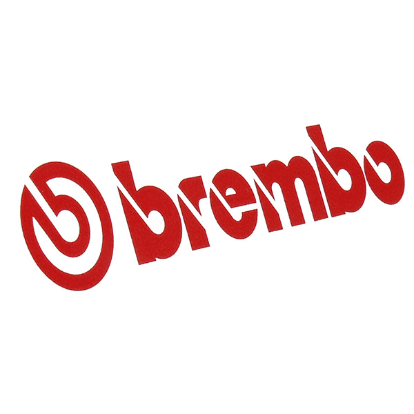 Brembo Logo Sticker (Die-Cut)Red