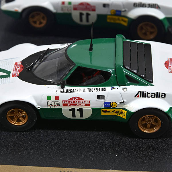 1/43 LANCIA STRATOS Alitalia Rally Sanremo #11 1975 Miniature Model