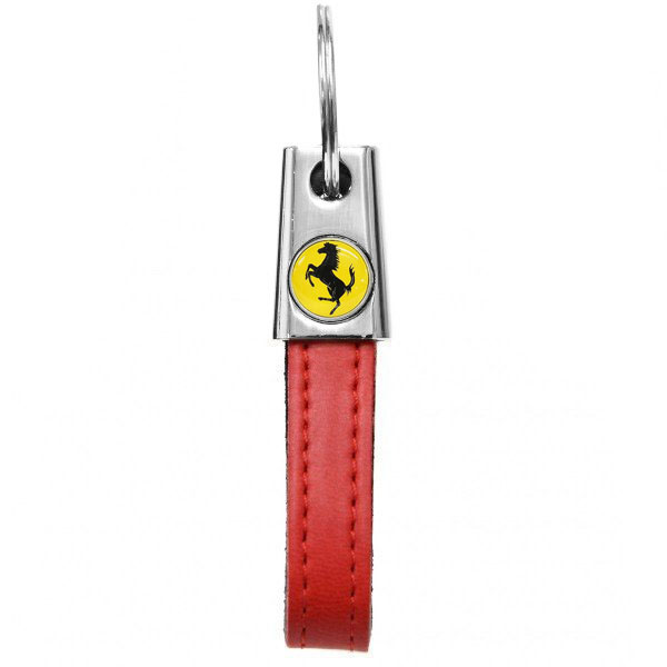 Ferrari Strap Shaped Keyring (Red)